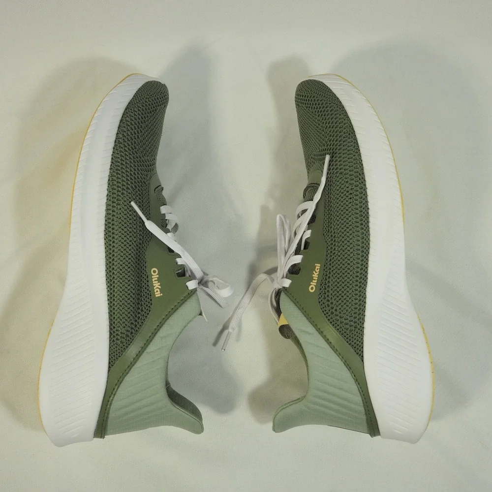 OluKai Island Hopper Shoes Mens 11 Green Athletic Sneakers Walking Breathable